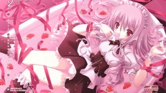 Anime artist Ribbons anime girls boots duplicate underwear 