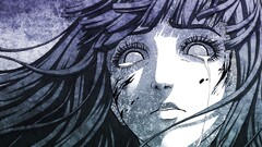 Anime artwork anime girls hyuuga hinata Naruto Shippuuden crying