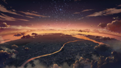 Anime artwork fantasy art landscape