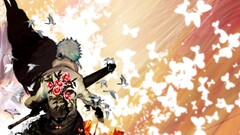 Anime artwork Flowers Birds