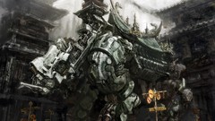 Anime artwork futuristic mecha Kabihuton