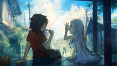 Anime artwork honma meiko We Still Dont Know the Name of the 