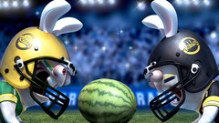 Anime artwork Raving Rabbids rayman