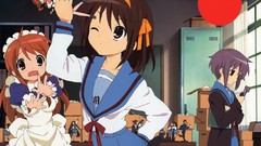 Anime asahina mikuru nagato yuki suzumiya haruhi the melancholy 