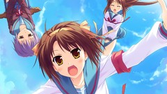 Anime asahina mikuru nagato yuki suzumiya haruhi the melancholy 