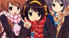 Anime asahina mikuru nagato yuki suzumiya haruhi the melancholy 