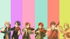 Anime Austria Italy cello Spain instruments violins orchestra 