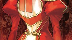 Anime back anime girls Fate/EXTRA Saber Extra