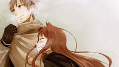Anime backgrounds long hair spice and wolf
