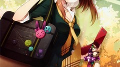 Anime bag horns red eyes skirts anime girls an2a panties scans 