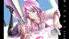 Anime bakemonogatari senjougahara hitagi