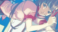 Anime bakemonogatari senjougahara hitagi