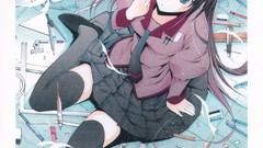 Anime bakemonogatari senjougahara hitagi