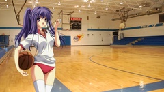 Anime basketball Clannad anime girls fujibayashi kyou Clannad 