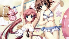 Anime Beaches anime girls