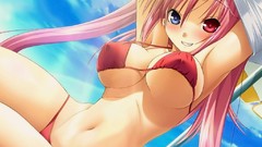 Anime Beaches chua churam nipples bikini Chu x Chu Idol