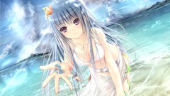 Anime Beaches ika musume touhou hinanawi tenshi video games 