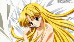 Anime beds blondes anime girls green eyes highschool dxd Asia 