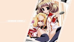 Anime beds Chibi bedroom blondes anime girls lingerie oshiki 