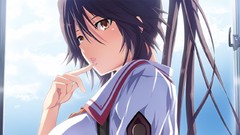 Anime black hair game cg Material Brave Midoukane Hikaru