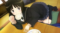 Anime black hair tachibana miya illustrations Amagami SS