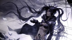 Anime black rock shooter