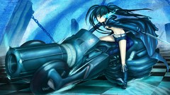 Anime black rock shooter