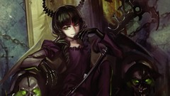 Anime black rock shooter Dead Master Alphonse (White Datura)