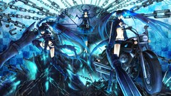 Anime black rock shooter Dead Master Insane Black Rock Shooter