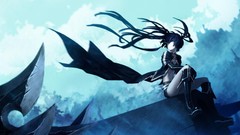Anime black rock shooter fantasy art