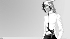 Anime bleach Espada Simple Background Ulquiorra Cifer upscaled