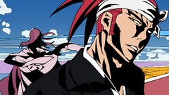 Anime bleach Kuchiki byakuya vectors Abarai Renji