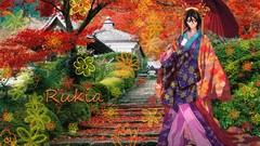 Anime bleach kuchiki rukia Japanese clothes