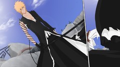 Anime bleach kurosaki ichigo bankai zangetsu
