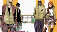 Anime bleach kurosaki ichigo inoue orihime Yasutora Sado Ishida 