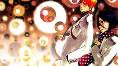 Anime bleach kurosaki ichigo kuchiki rukia