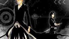Anime bleach kurosaki ichigo kuchiki rukia
