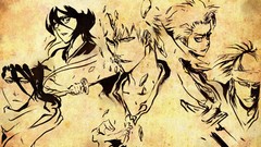 Anime bleach kurosaki ichigo kuchiki rukia Kuchiki byakuya 