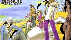 Anime bleach shihouin yoruichi kurosaki ichigo inoue orihime 