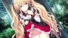 Anime blondes anime girls blue eyes game cg ecchi