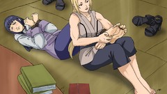 Anime blondes anime girls bondage black hair hyuuga hinata 