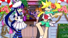 Anime blondes anime girls panties panty and stocking with 