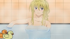 Anime blondes anime girls sekirei tsukiumi rubber ducks