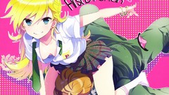 Anime blondes anime girls underwear panties panty and stocking 