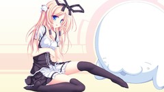 Anime blondes blue eyes