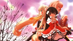 Anime blondes long hair black hair kokonoe rin kodomo no jikan 