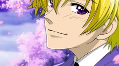 Anime blondes ouran high school host club purple eyes anime 