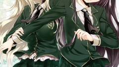 Anime blondes skirts anime girls blue eyes boku wa tomodachi ga 