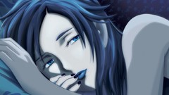 Anime blue hair anime girls