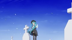 Anime blue hair anime girls blue eyes hatsune miku vocaloid